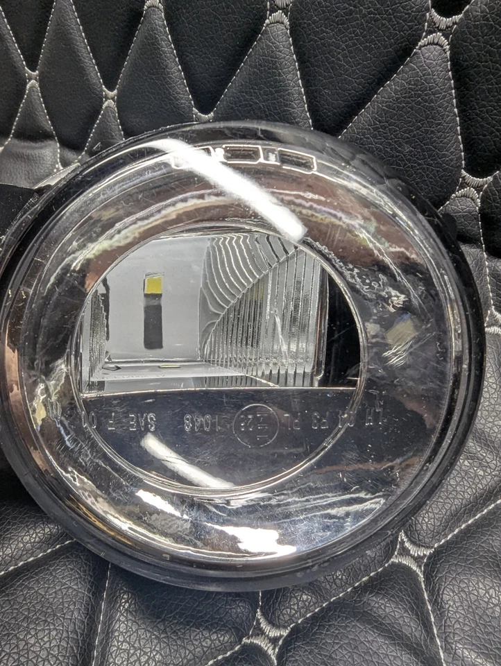 Lámpara de parachoques LED antiniebla para conductor izquierdo 14-18 Infiniti Q50/16-19 QX60 CAPA NOB Foto 3 de 4