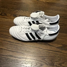 adidas Mens 11.5 COPA MUNDIAL SOCCER CLEATS Made in Germany White / Black ID4050
