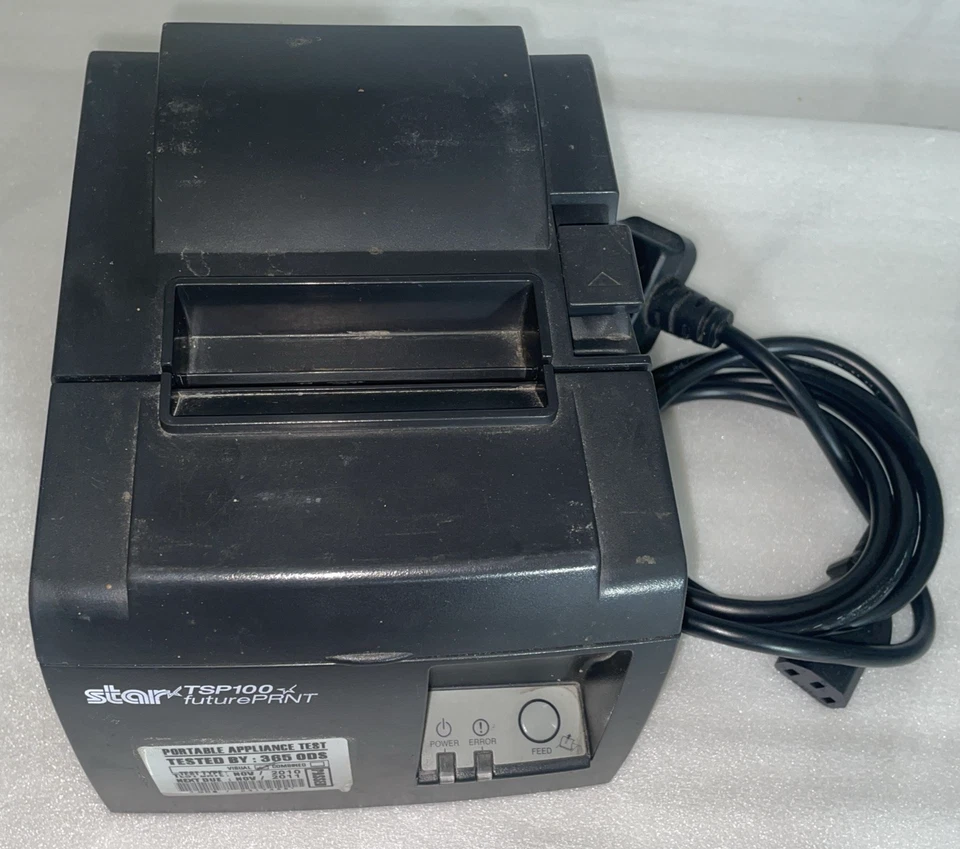 Star TSP100 futurePRNT Thermal Receipt Printer With Power Cable (57) - Image 3 of 4