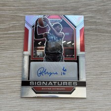 2023 Panini PRIZM WNBA Basketball RHYNE HOWARD SIGNATURES AUTO HOLO SILVER DREAM