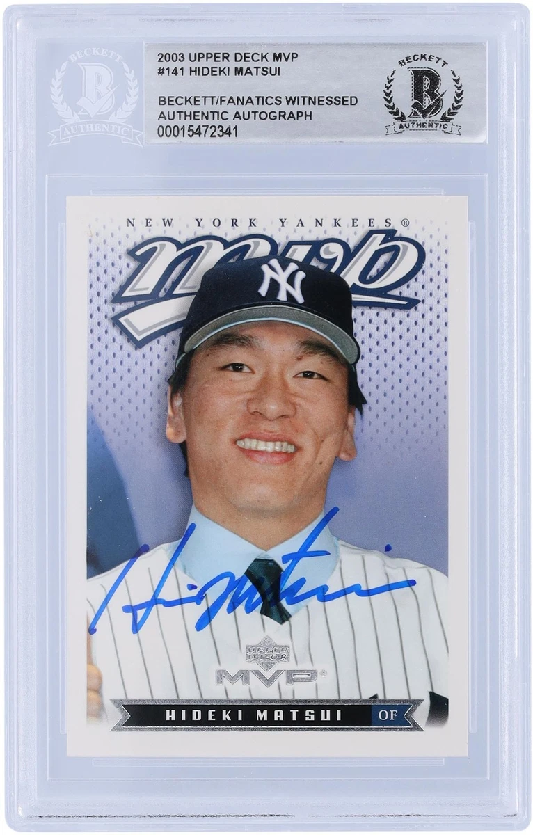Hideki Matsui MLB Original Autographed Items for sale | eBay