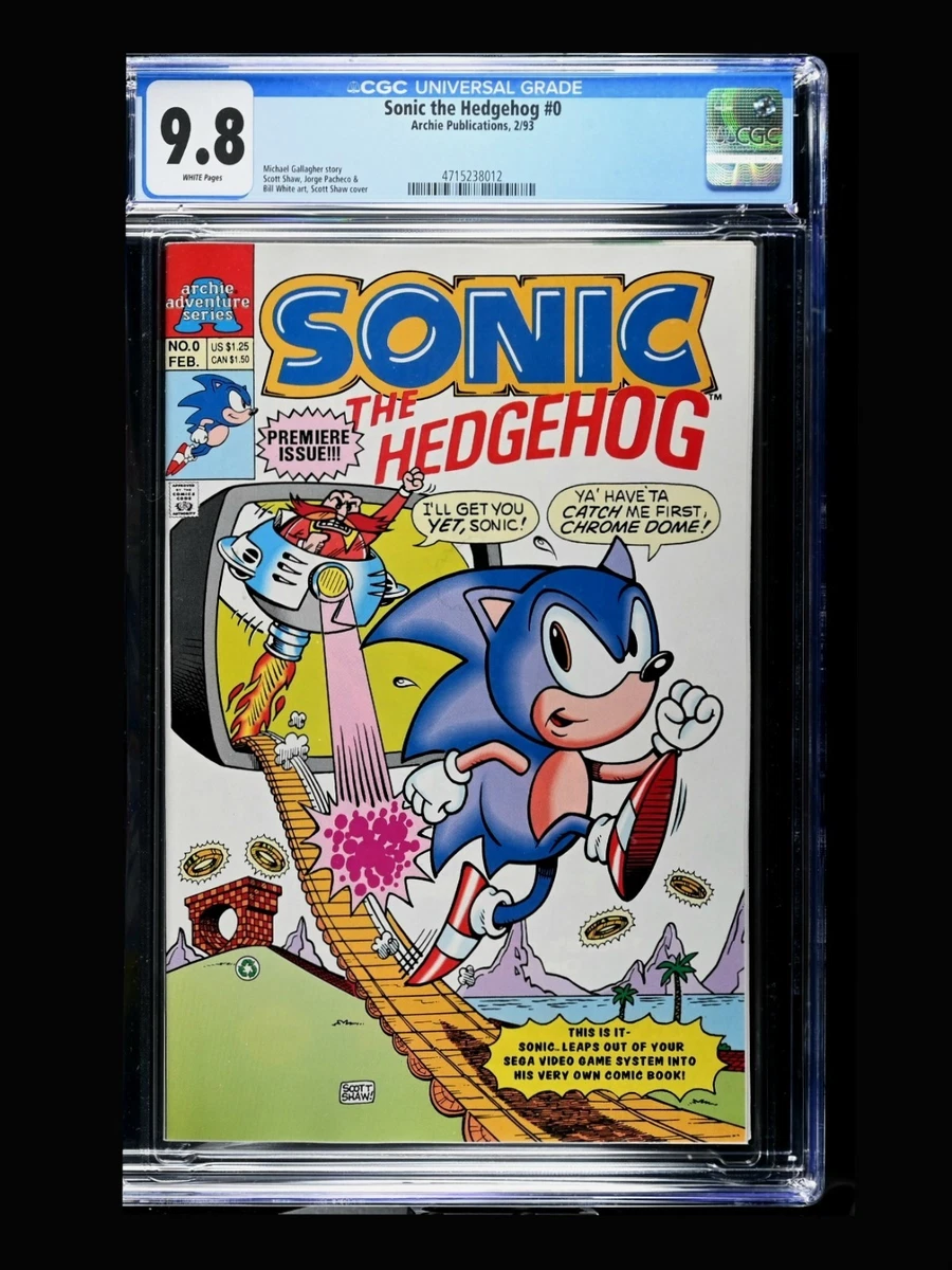Preços baixos em Sonic the Hedgehog Archie Comics 9.8 QUASE
