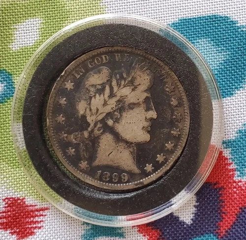 1899 P Silver Barber Half Dollar 50c