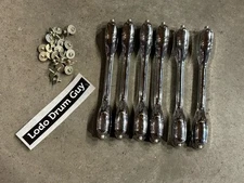 (6) TAMA RockStar Rack Tom Drum Lugs Casings #DH6