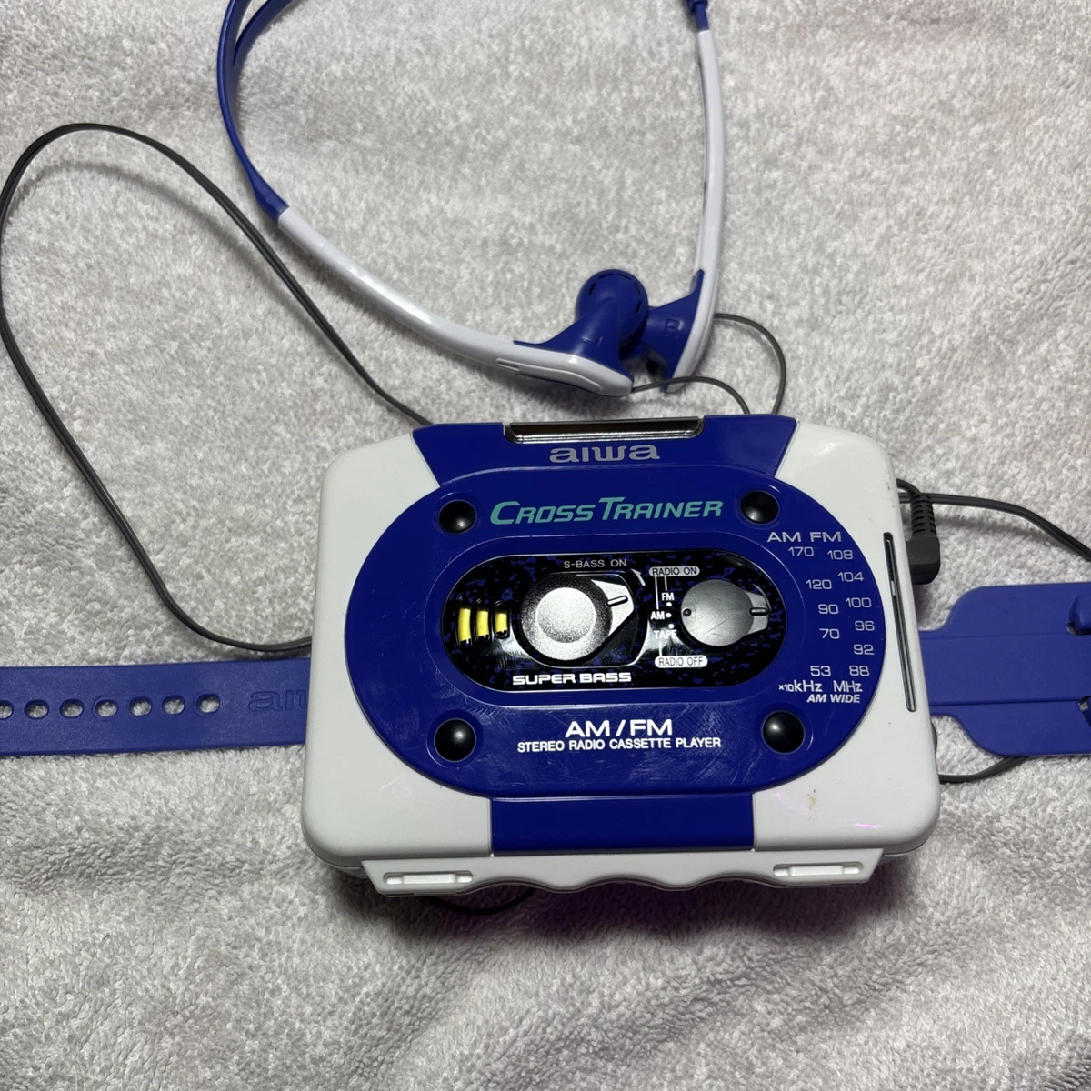 AIWA HS-RX703 Soft Touch Kassettenplayer, Riemen neu, überholt, Walkman