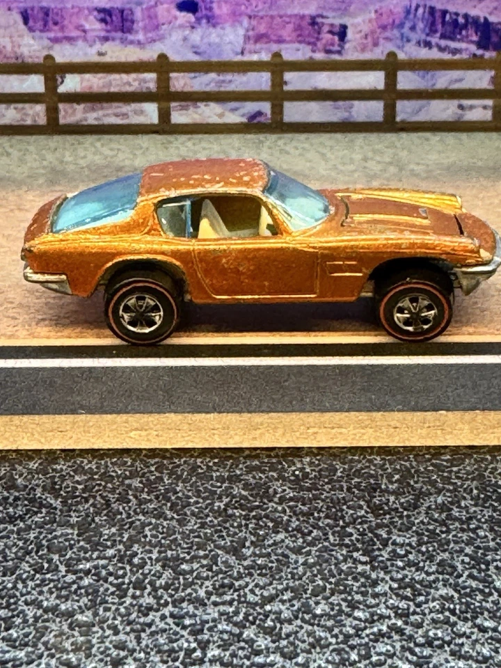 Maserati Mistral Spectraflame Orange Vintage 1969 Hot Wheels Redline Foto 4 de 4