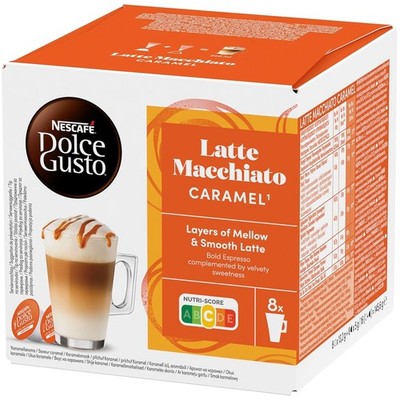 NESCAFÉ Dolce Gusto Latte Macchiato Caramel 1er Pack (1 x 16 Kapseln)