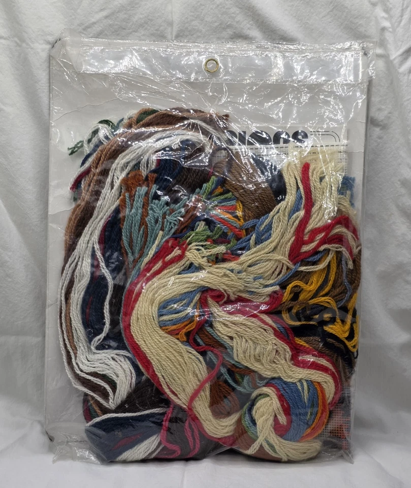 NOS Dimensions Winter Warmth Needlepoint Kit #2241 NEW 1983 - Image 2 of 2