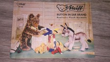 1966 Steiff product catalog with photos of current products printed Germany 8J