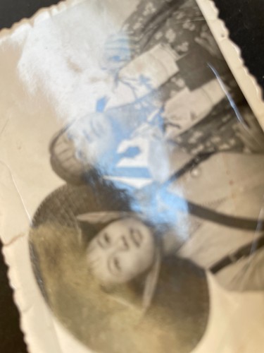 China Miliz Mädchen rotes Buch Abzeichen Gewehr chinesische Kulturrevolution Foto - Bild 2 von 3