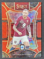 Antonio Sanabria 2023-24 Panini Select Serie A Mezzanine Red Wave /49 #164