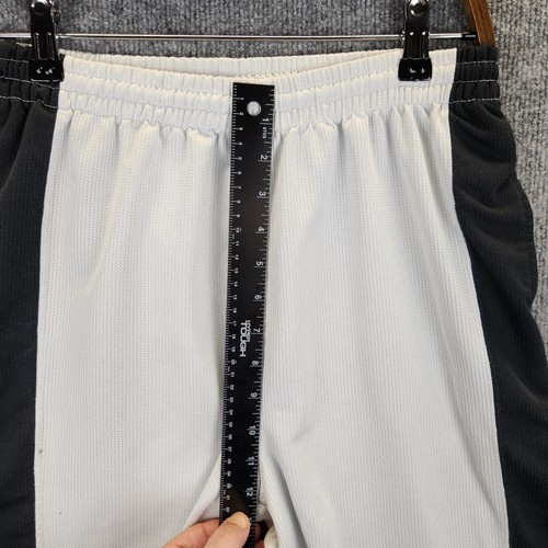 Air Jordan Shorts Boy's Large 16-18 White/Black Nike Basketball Jumpman Athletic - Picture 11 of 15