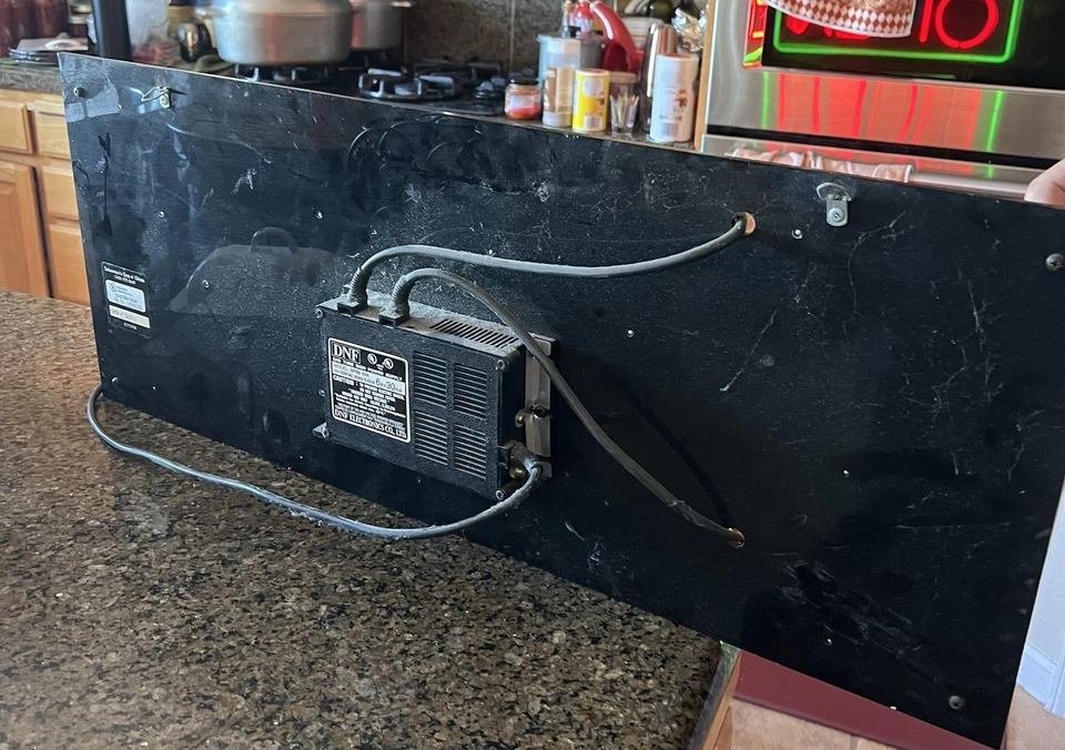 Placa aberta de neon vintage neon super brilhante. Funciona muito bem. Fotos em ótimo estado veja - Imagem 3 de 4