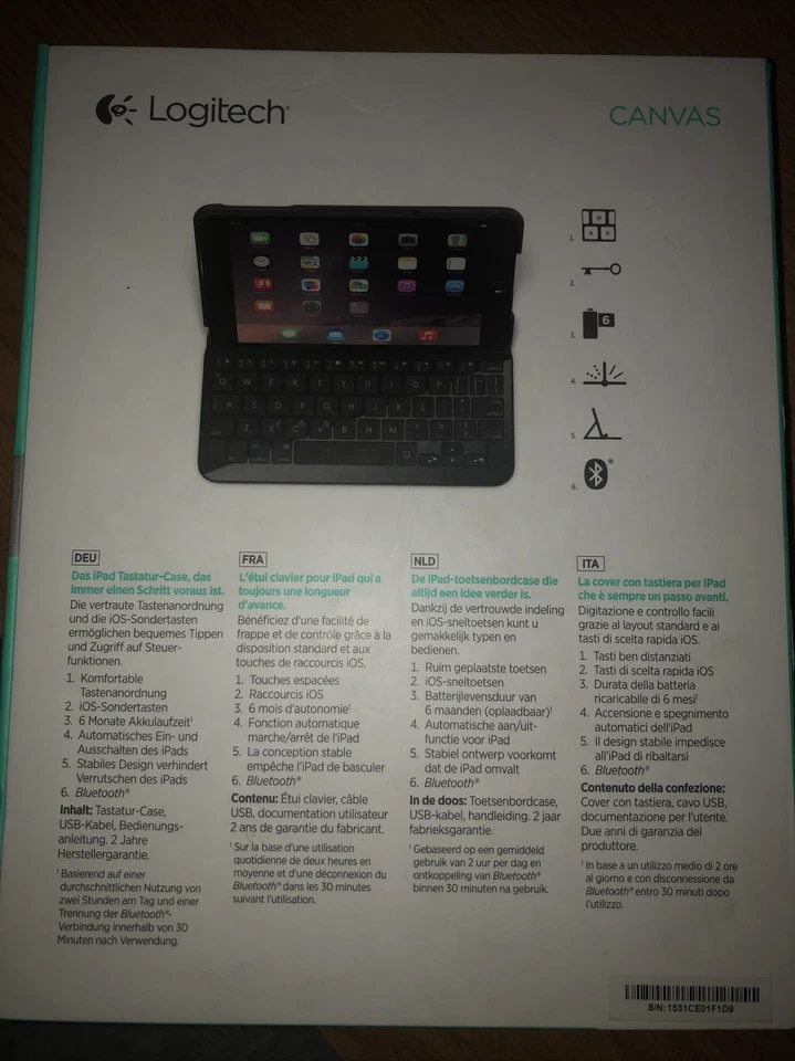 Logitech Canvas For Ipad Mini ,2,,3. - Image 2 of 2
