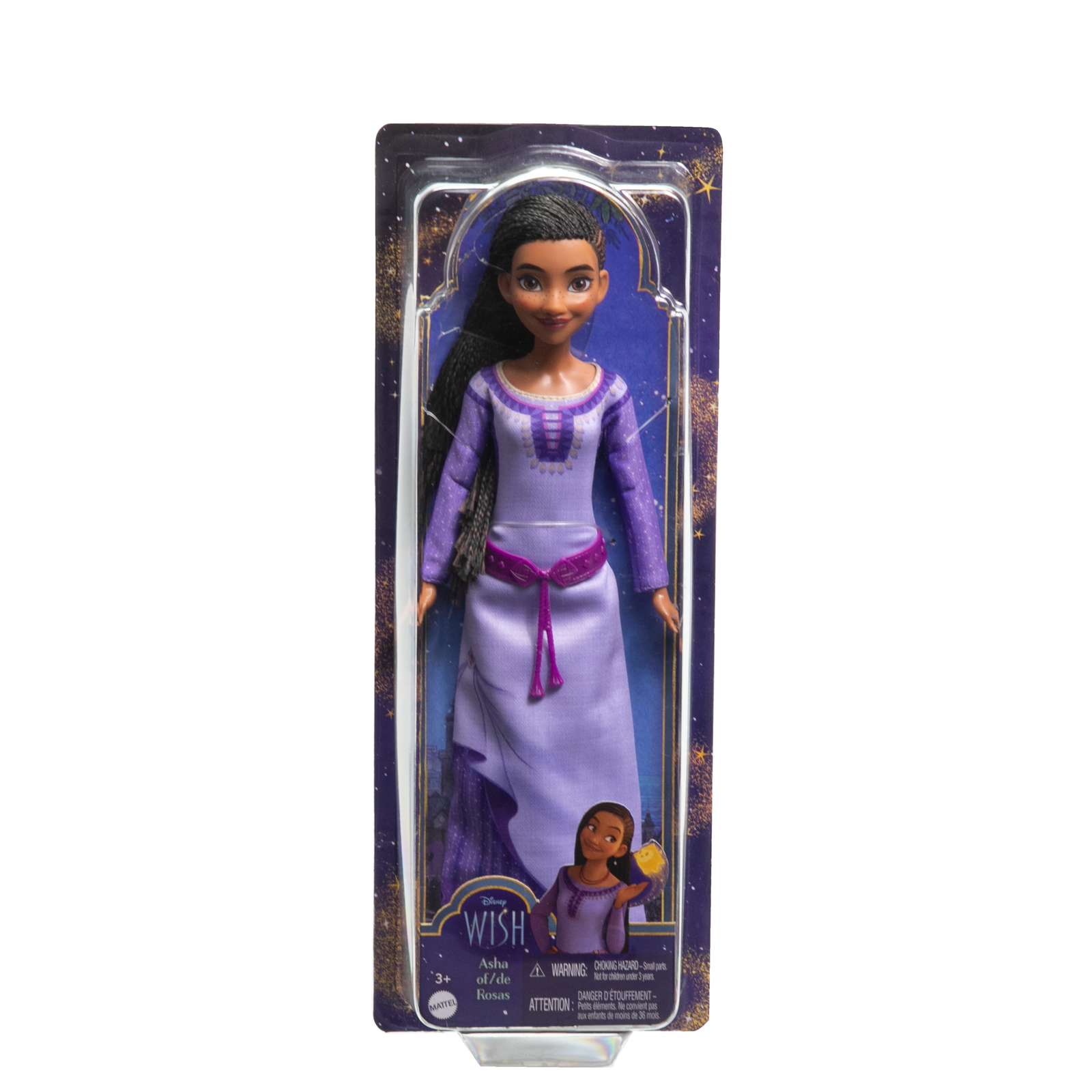 Disney's Wish Movie Asha Fashion Doll With Natural Hair NEW