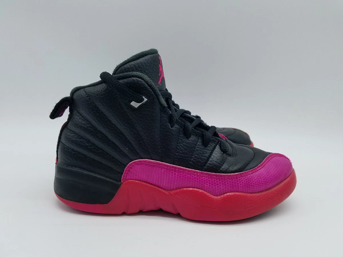 Air jordan 12 retro pink store and black