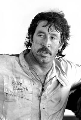 #ad Billy Elswick Sits In The Speedway Garage After Competing 1981 OLD PHOTO AU $9.00