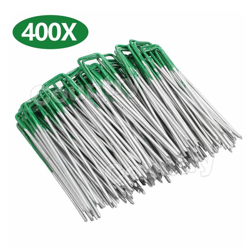 Primeturf Synthetic Artificial Grass Pins Fake Lawn Turf Weedmat U Pegs Plants - Picture 13 of 14