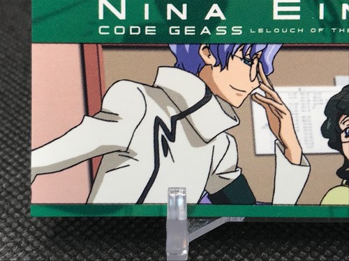 Nina Einstein CODE GEASS CARDDASS MASTERS BANDAI TCG No.137 2007 JAPAN rare - Picture 3 of 12