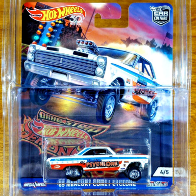 折*紙様 Hot Wheels Mooneyes 2019 コレクターズコンベン Hot Wheels Car Culture Drag Strip Demons '65 Mercury Comet Cyclone