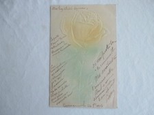 CPA fantaisie gaufrée -