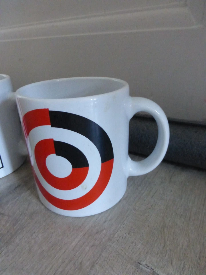 lot 2 anciens mug Waechtersbach decor geometrique Germany design vintage - Photo 2/4