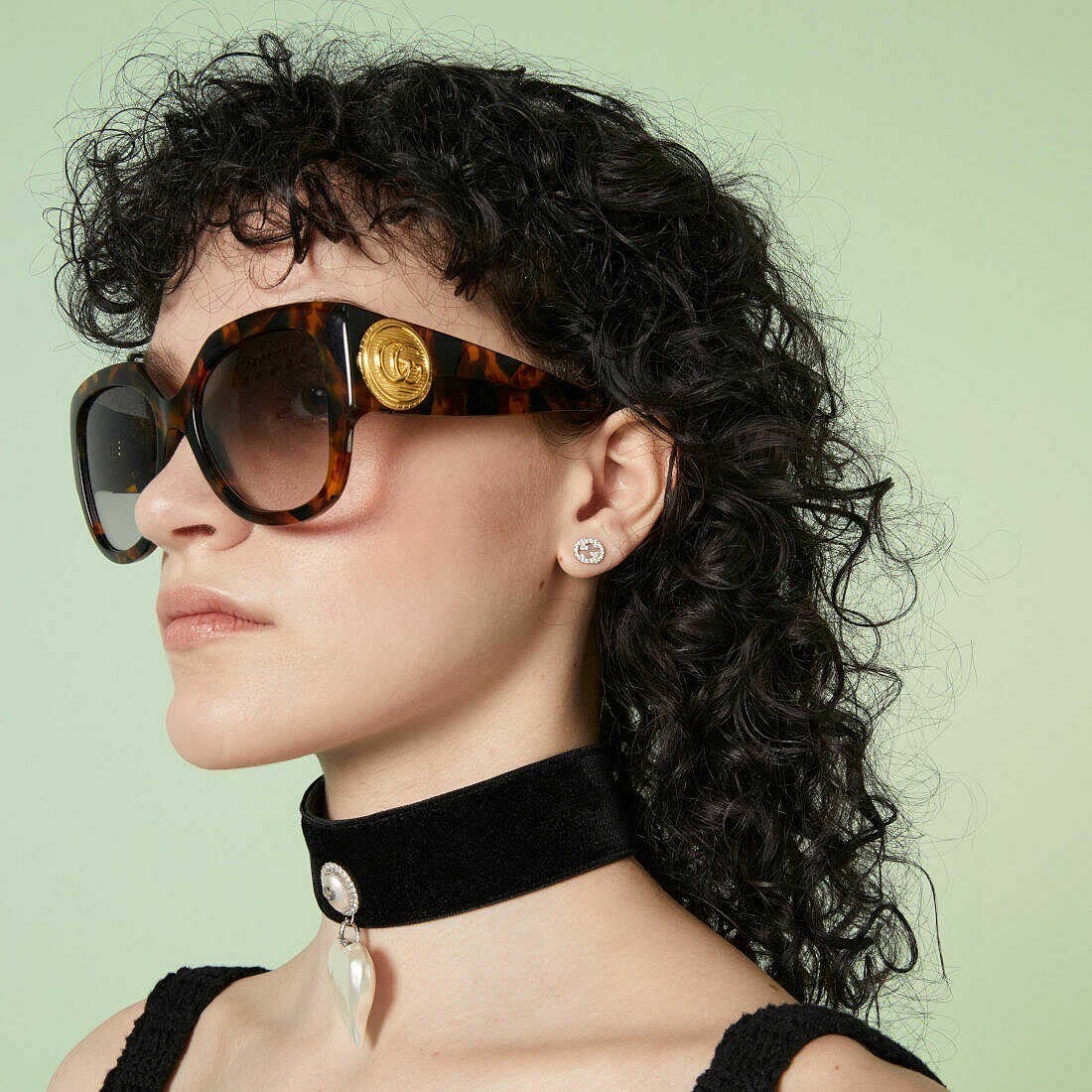 NEW GUCCI GG1407S 003 HAVANA BROWN WOMEN OVERSIZED  display picture 1