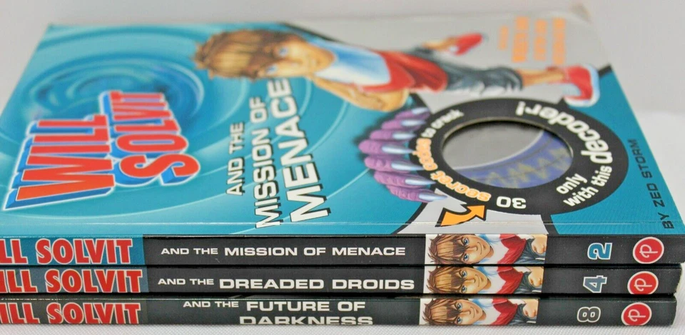 Spy Books x7:  Will Solvit, Solve Your Own Mystery, Spy Handbooks Mystery Codes - Image 2 of 4