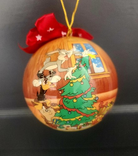 Looney Toons Kugel rund Christbaumschmuck Vintage Cartoon - Bild 2 von 4