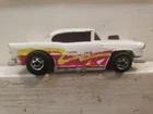 Vintage Hot Wheels - 1957 Chevy White Blackwall Tires - Made In Malaysia 1978