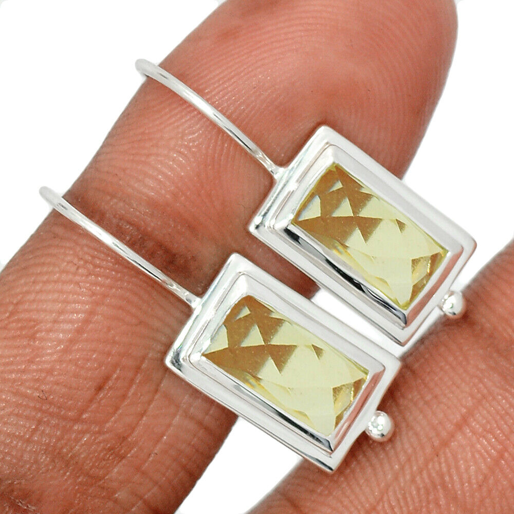 Heated Smoky Quartz - Brazil 925 Sterling Silver Earrings Heated Smoky Quartz - Brazil 925 Sterling Silver Earrings