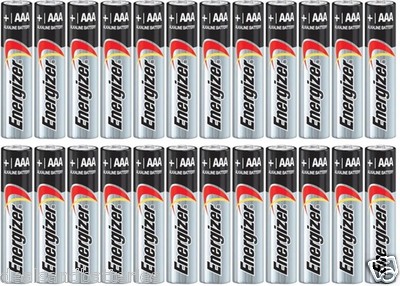 24 Energizer AAA E92 Max Alkaline Batteries Exp. 2029