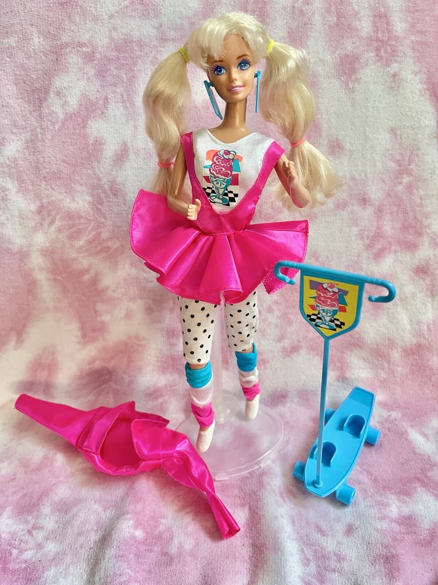 ヴィンテージBarbie GTJ88 Barbie Rewind 80s Edition (Neon Jacket) – Doll Peddlar