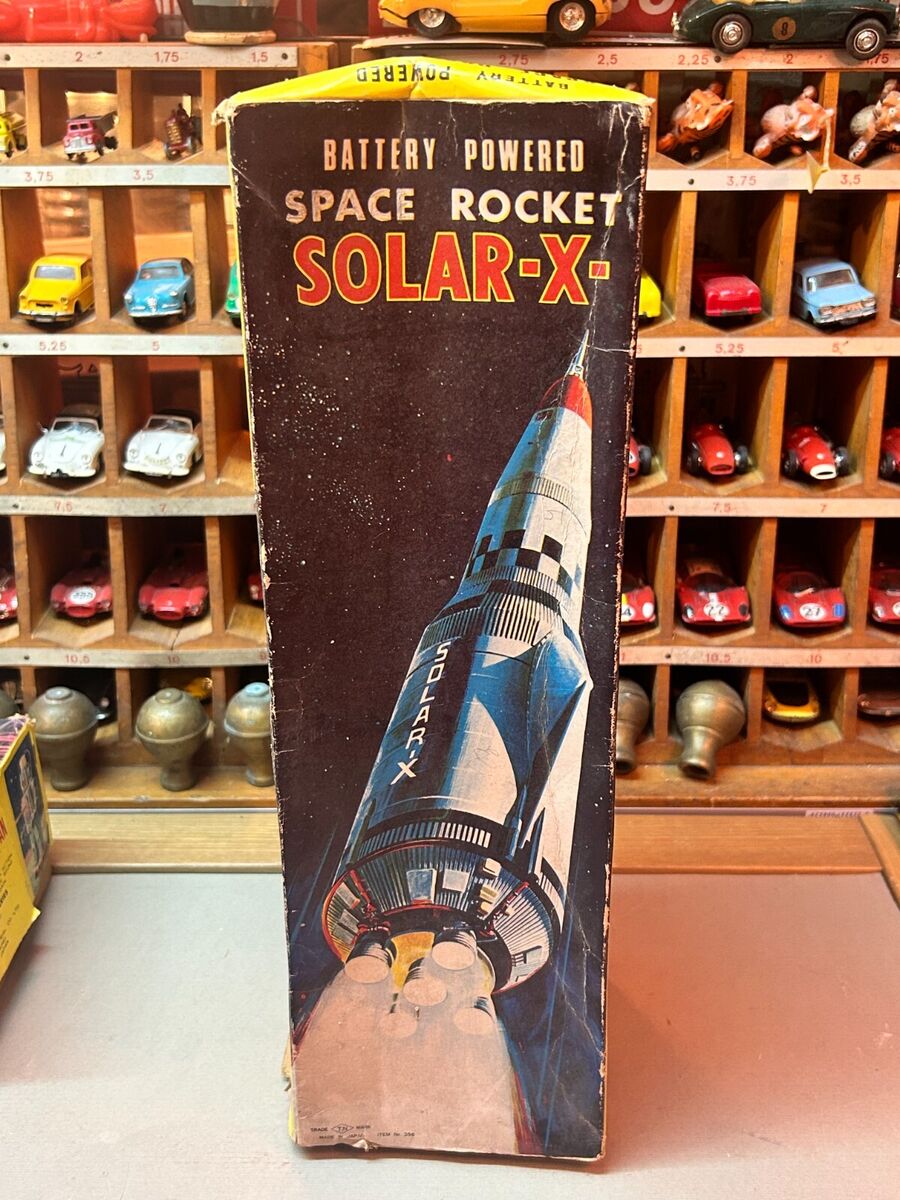 SPACE ROCKET SOLAR X-7 tin toy Japan TN NOMURA | eBay SPACE ROCKET SOLAR X-7 tin toy Japan TN NOMURA | eBay