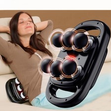 Fascia Gun Six Heads Massage Gun Muscle Relaxation Electric Massager Relief New