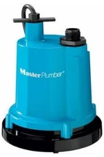 Master Plumber 126981 1/4 HP Heavy Duty Submersible Utility Pump 1320 GPH