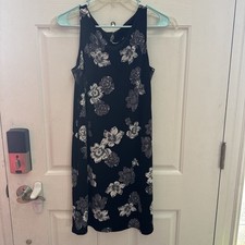 Ann Taylor Women's Floral Sleeveless Petite Small Dress