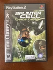 Splinter Cell Chaos Theory PlayStation 2 PS2 Tom Clancy Tested Working No Manual