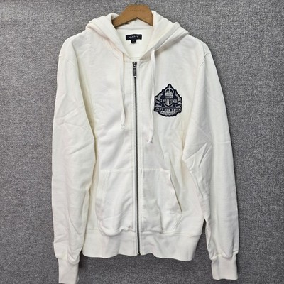 GANT CREST ZIP UP HOODIE, SIZE L 