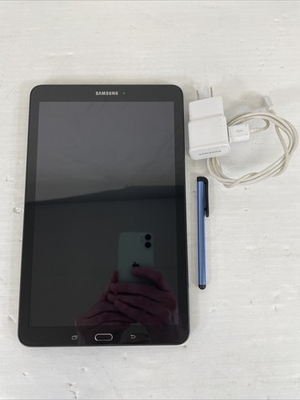 #ad #ad Samsung Galaxy Tab E SM T560NU 16GB Black Bundle Includes Charger amp; Stylus $29.99