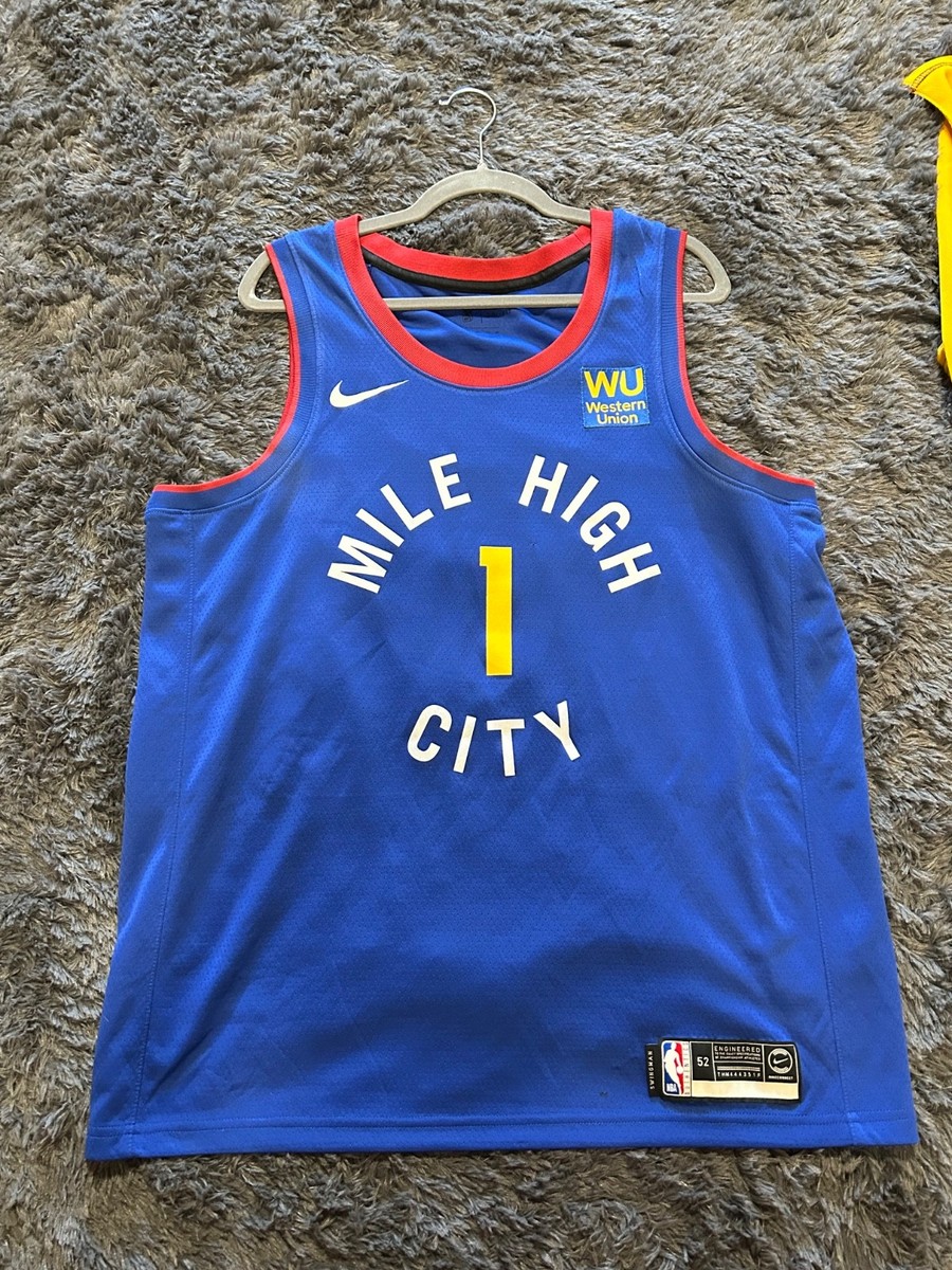 Uniform Mile High City Nuggets Jersey Youth Denver Nuggets Nikola