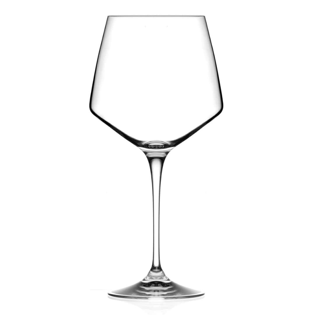 Set 6 Glasses Red Wine ARIA 72 cl in Eco Crystal RCR for Bar and Restaurant