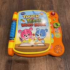 VTech Touch  Teach Word Book Interactive Learning Toy ABC Music Tested