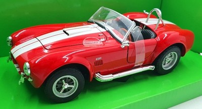 Welly NEX 1/24 Scale 24002W - 1965 Shelby Cobra 427 SC - Red