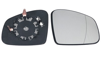 Vetro Specchietto Retrovisore Riscaldabile Per Suzuki Grand Vitara (2005-2015) - Lato Sinistro/Destro Con Piastra Di Supporto