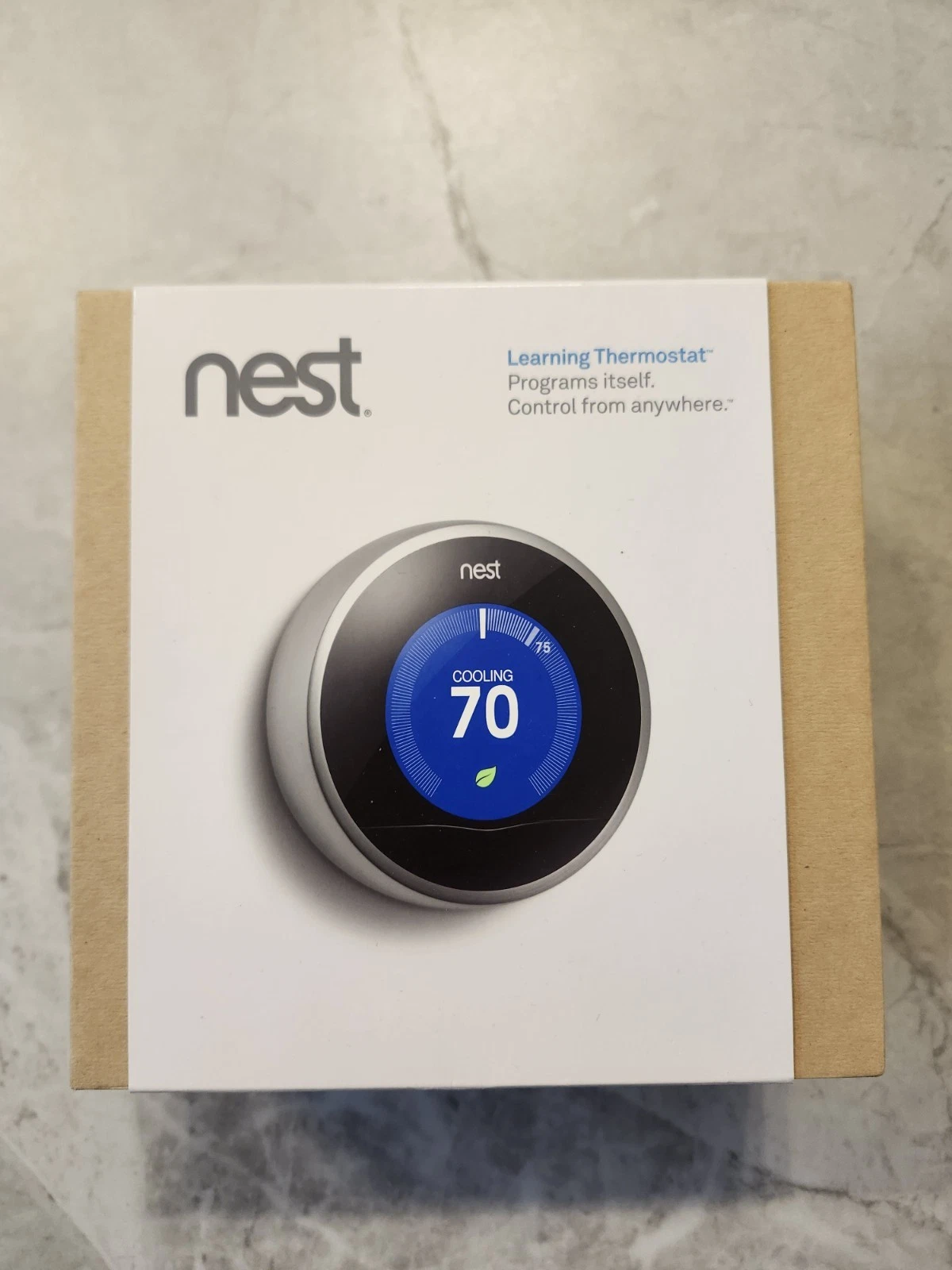 Nest Learning Thermostat 2nd Gen T200577 Smart Programmable Thermostat NIB Seale
Opens in a new wind