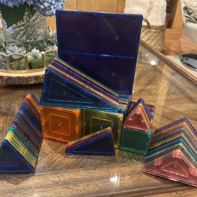 Picasso Tiles Magnetic Building Tiles Lot