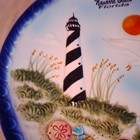 Agiftcorp Navarre Beach Florida Lighthouse Ceramic Decorative Plate 8 in — photo 5