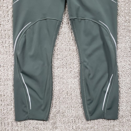 Leggings Lululemon Base Pace tiro alto reflectantes recortados 23" talla 6 abeto ahumado - Imagen 3 de 12