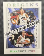 SPLITTING IMAGE Minnesota Lynx 2023 Panini Origins WNBA McBride / Mitchell #9